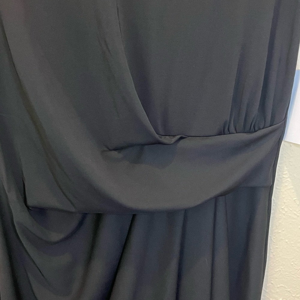 NWT Nine West black midi dress, Size M - Picture 6 of 6